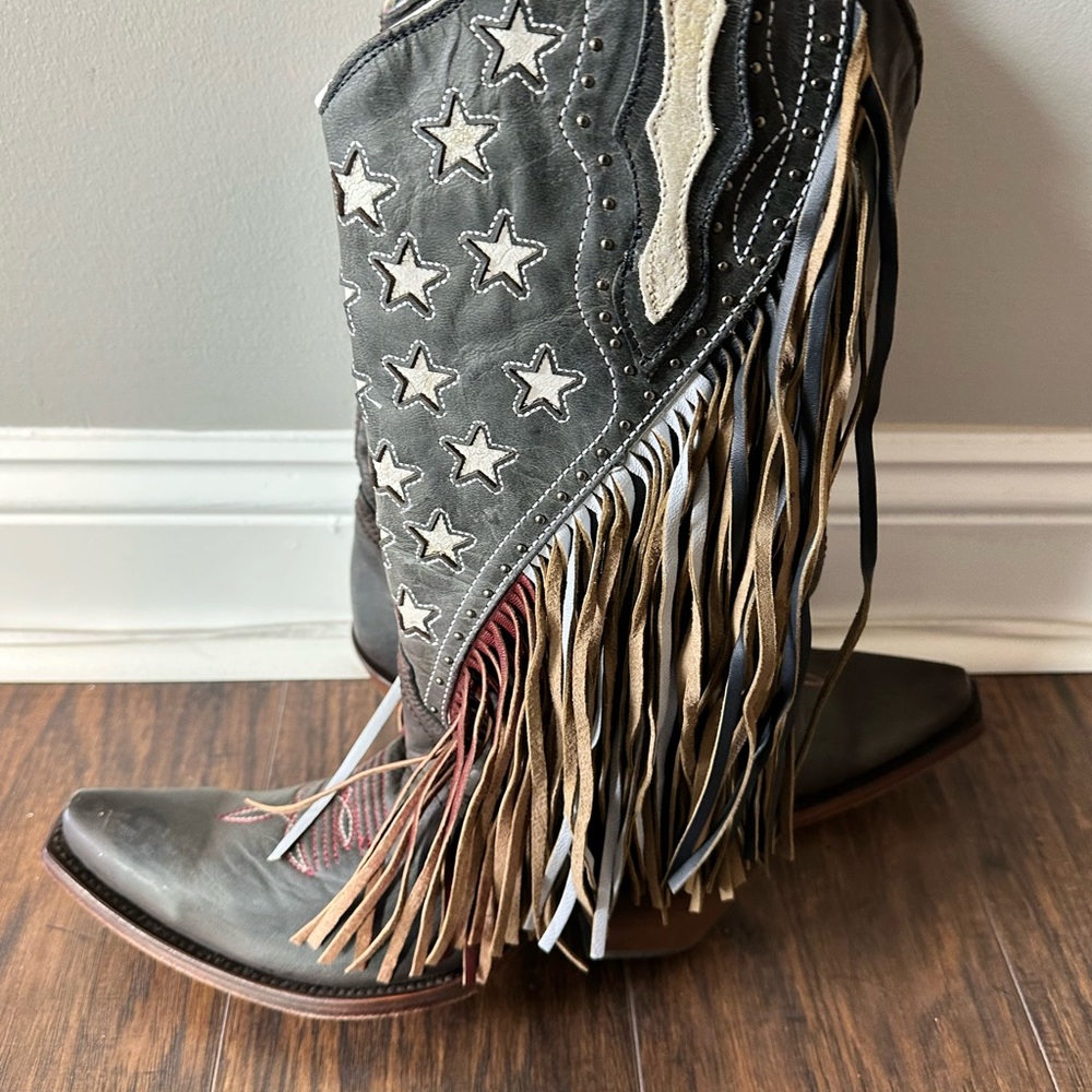 Corral Green Handcrafted Boots